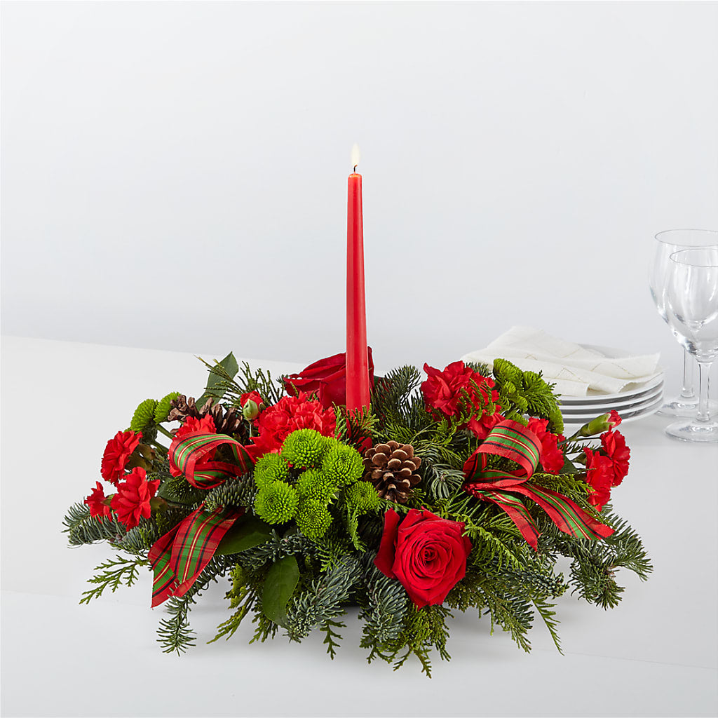 By the Candlelight Centerpiece – Elite Flowers Of Hemet, Hemet CA