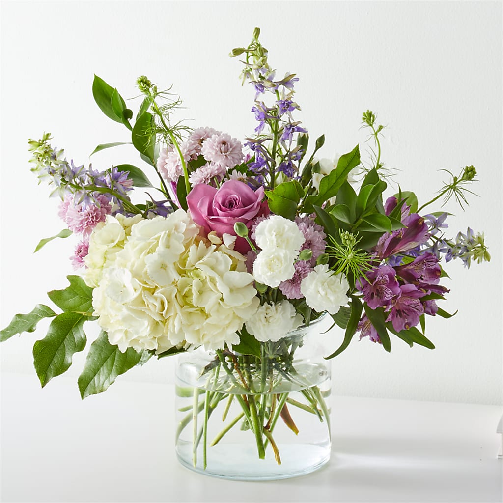 Violet Caress Bouquet – Elite Flowers Of Hemet, Hemet CA