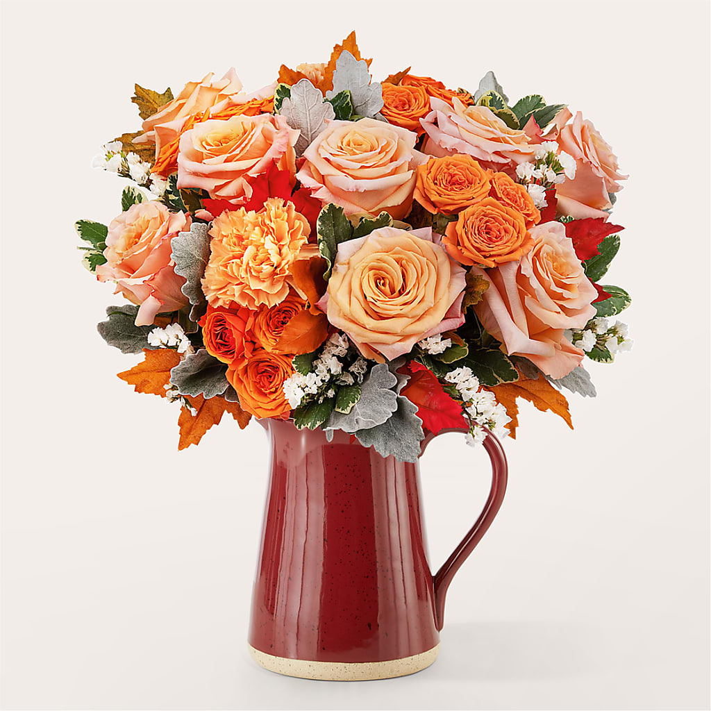 Pumpkin Pie Bouquet – Elite Flowers Of Hemet, Hemet CA