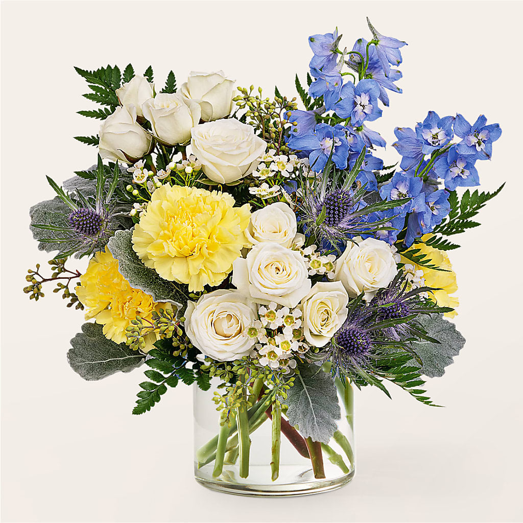 Lemon Sorbet Bouquet – Elite Flowers Of Hemet, Hemet CA
