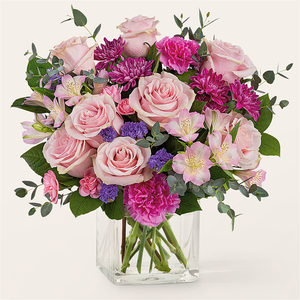 Rosy Radiance Bouquet – Elite Flowers Of Hemet, Hemet CA