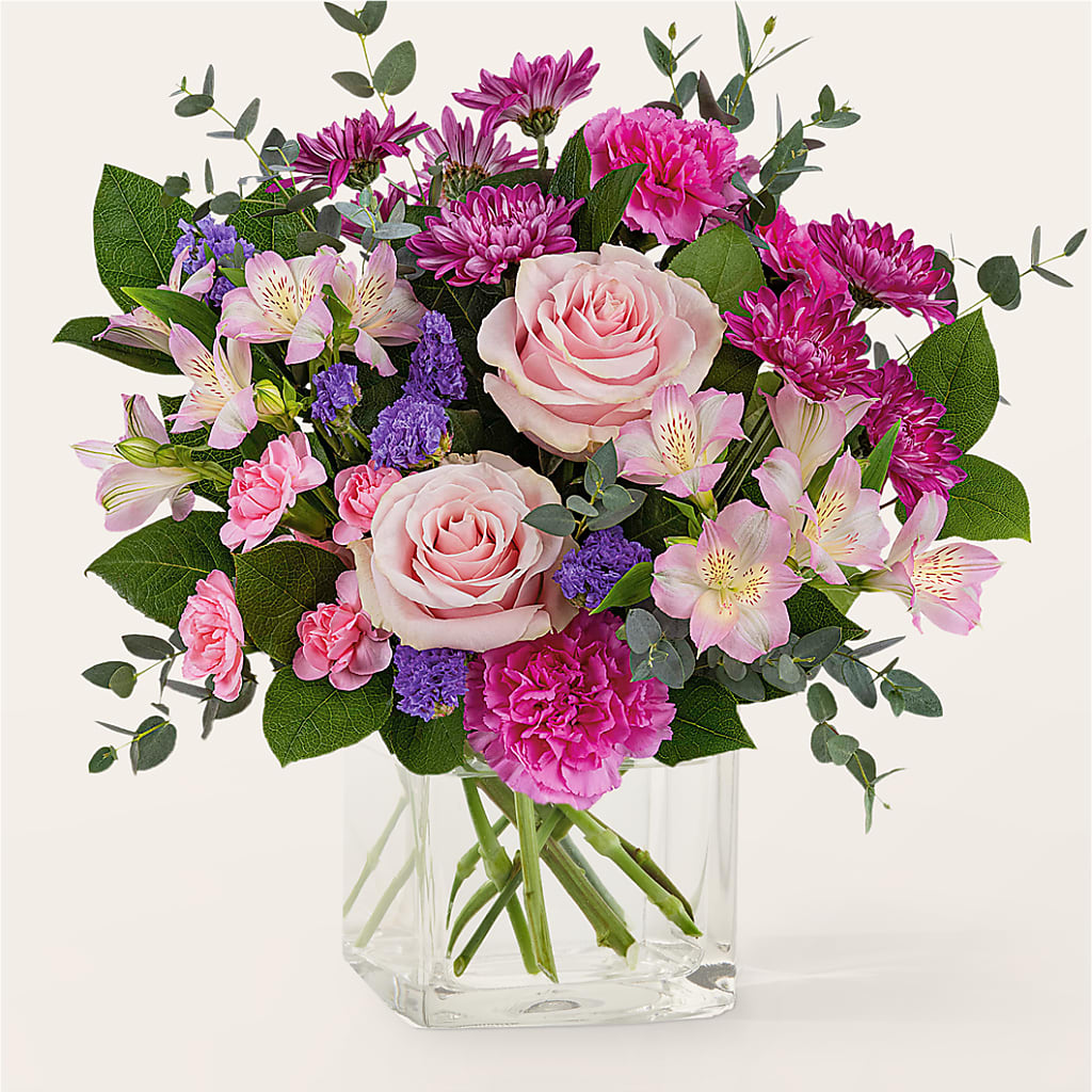Rosy Radiance Bouquet – Elite Flowers Of Hemet, Hemet CA