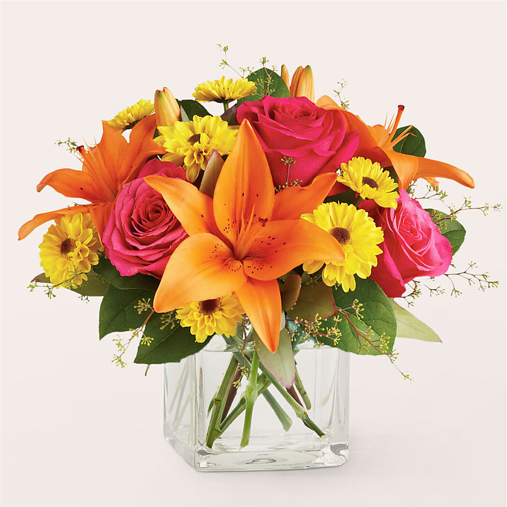 Neon Lights Bouquet – Elite Flowers Of Hemet, Hemet CA