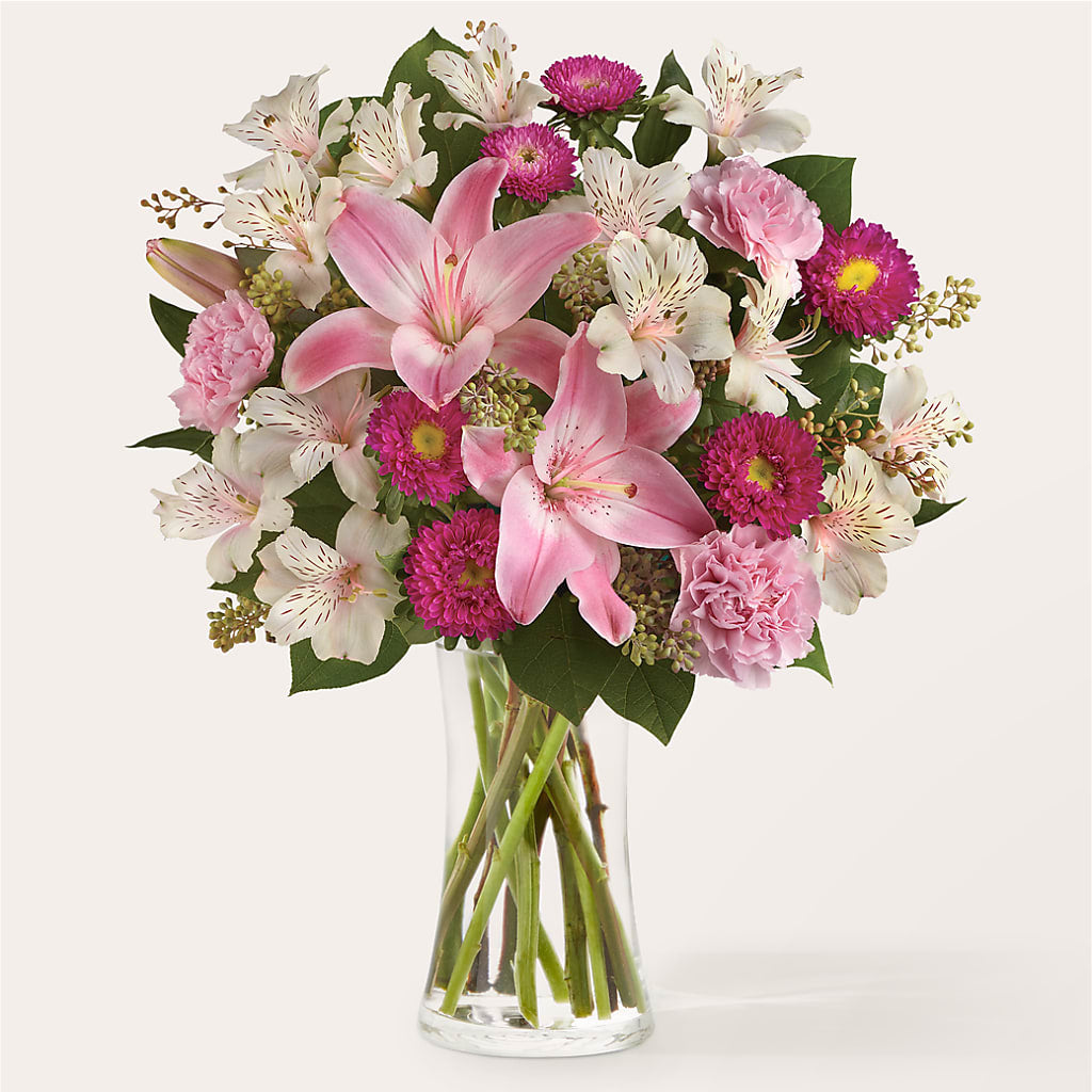 Feeling Fuchsia Bouquet – Elite Flowers Of Hemet, Hemet CA