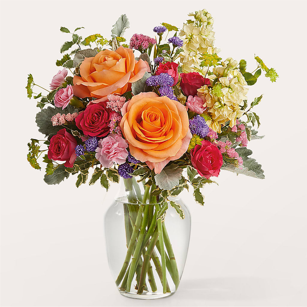 Tangerine Tango Bouquet – Elite Flowers Of Hemet, Hemet CA