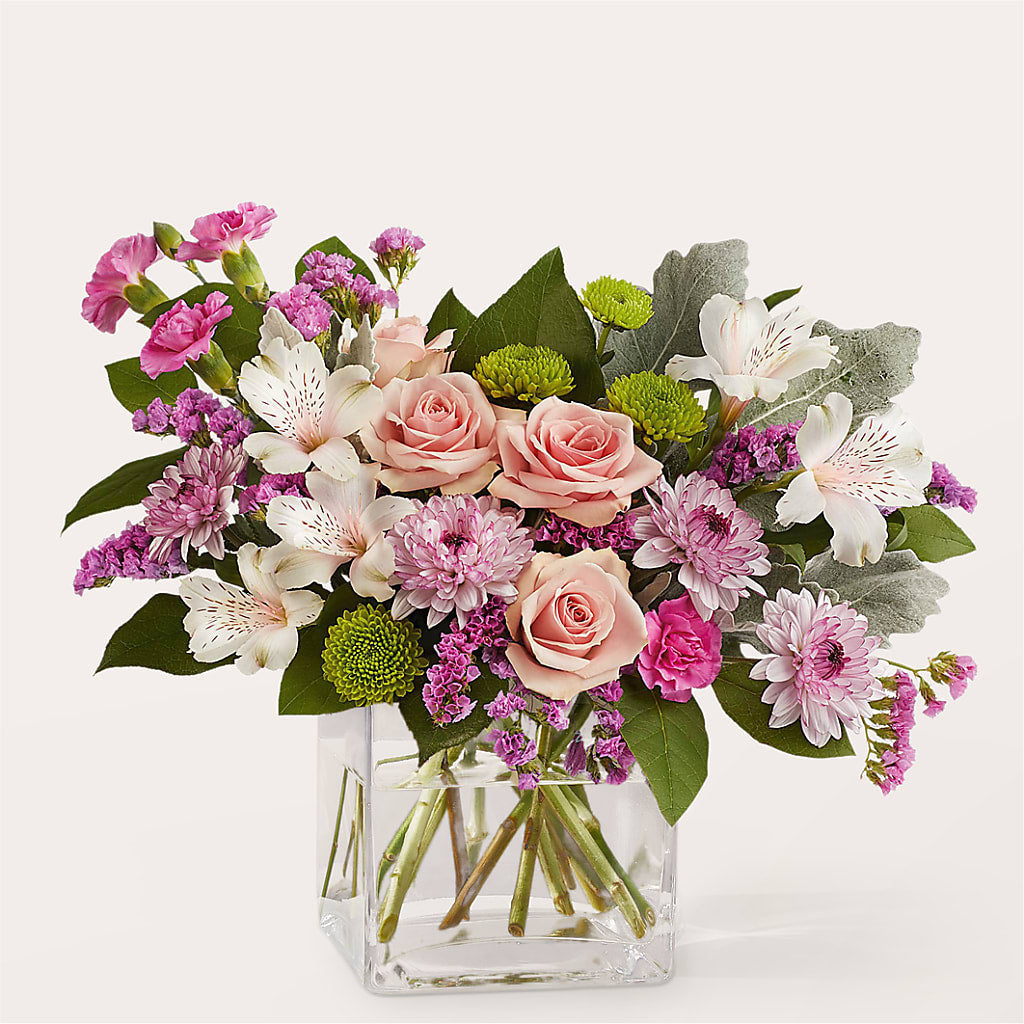 Pink Suede Bouquet – Elite Flowers Of Hemet, Hemet CA