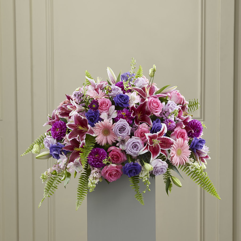 Fare Thee Well Pedestal – Elite Flowers Of Hemet, Hemet CA