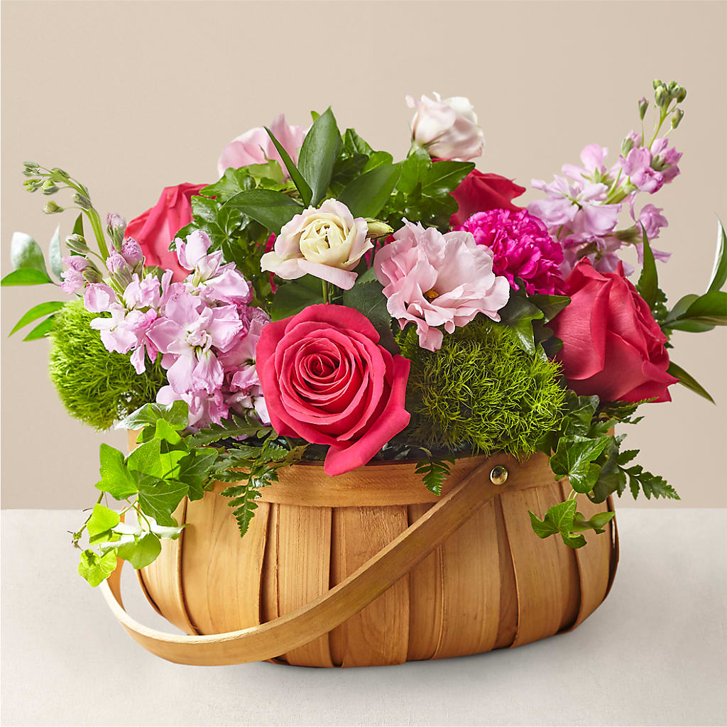 Radiance in Bloom Basket – Elite Flowers Of Hemet, Hemet CA
