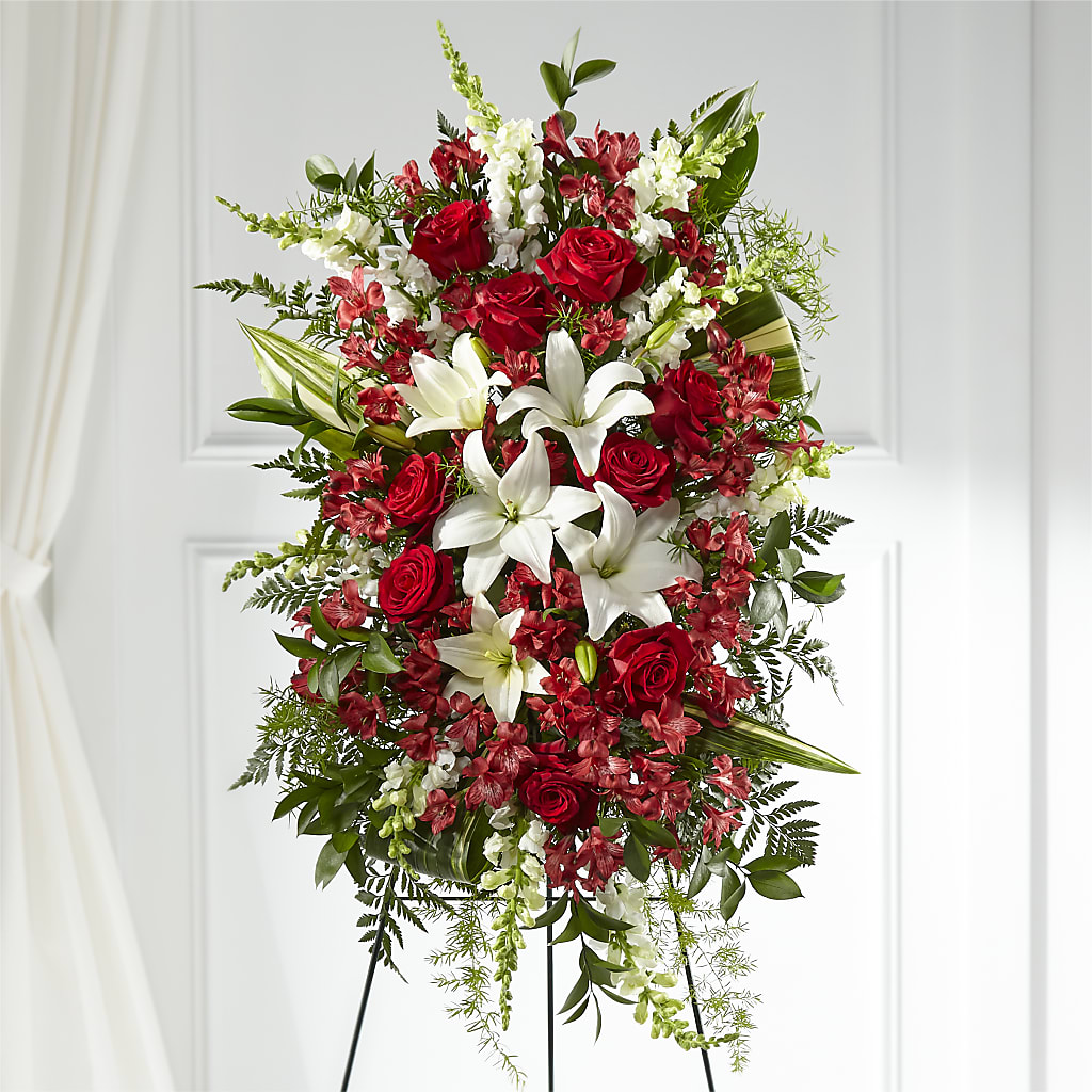 Everlasting Memory Standing Spray – Elite Flowers Of Hemet, Hemet CA