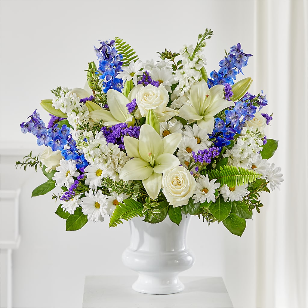 Expressions of Hope Urn Arrangement – Elite Flowers Of Hemet, Hemet CA