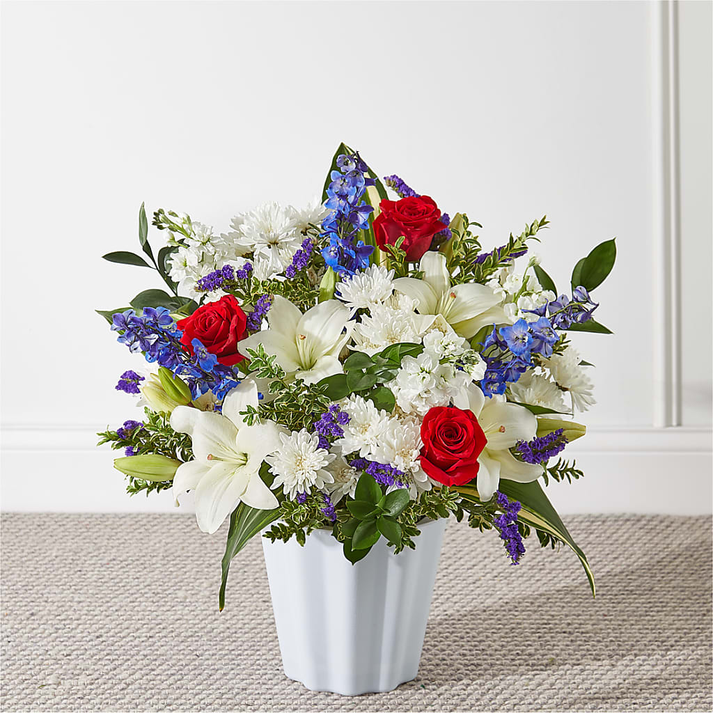 Consoled Floor Basket – Elite Flowers Of Hemet, Hemet CA