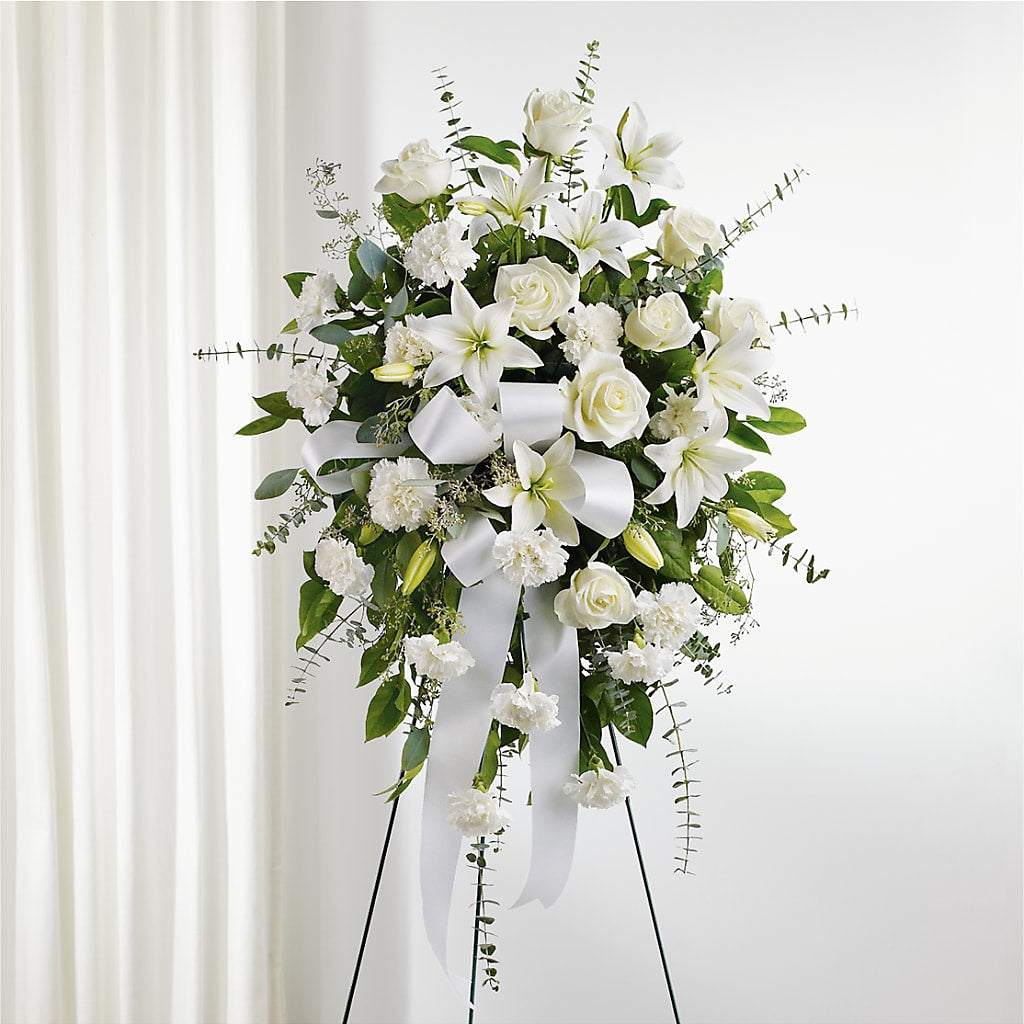 With Care Standing Spray – Elite Flowers Of Hemet, Hemet CA