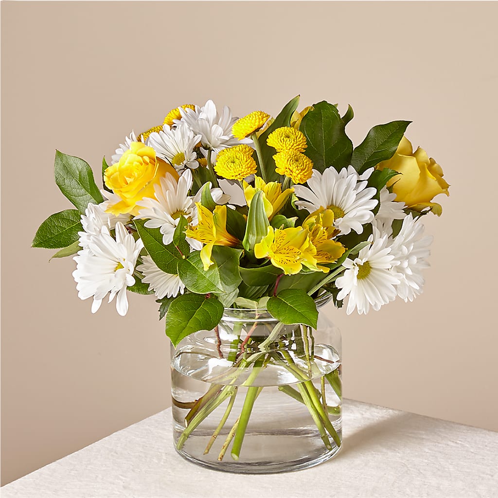 Sunny Sentiments Bouquet – Elite Flowers Of Hemet, Hemet CA