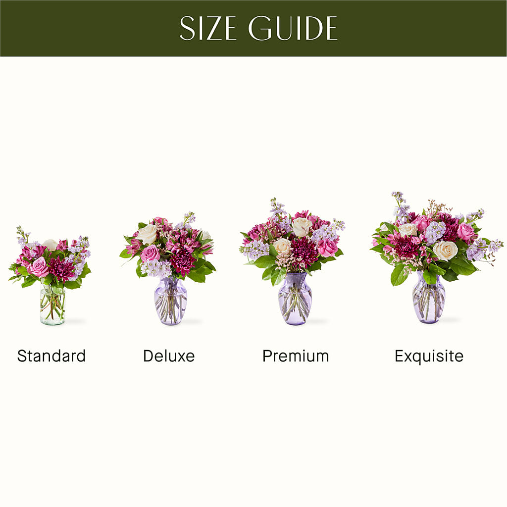 Amethyst Dreams Bouquet – Elite Flowers Of Hemet, Hemet CA