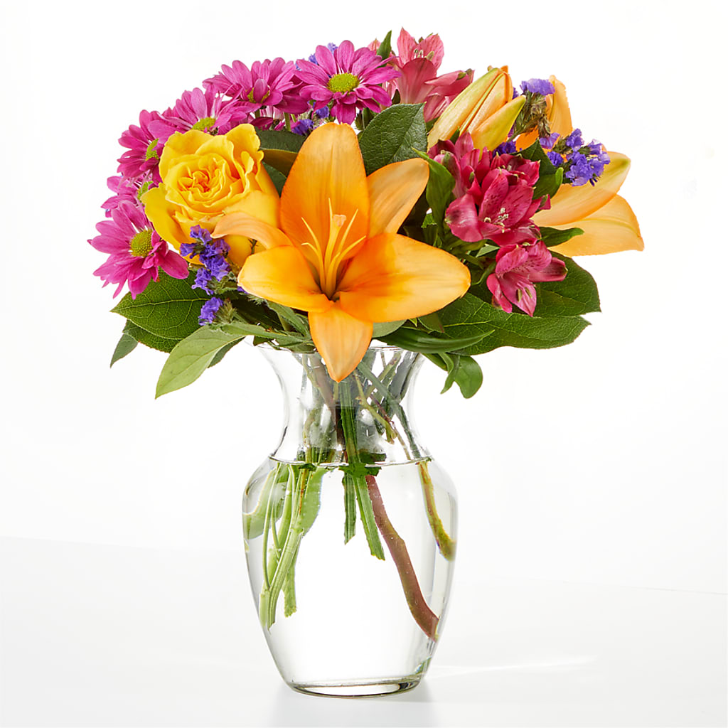 Colorful Visions Bouquet – Elite Flowers Of Hemet, Hemet CA