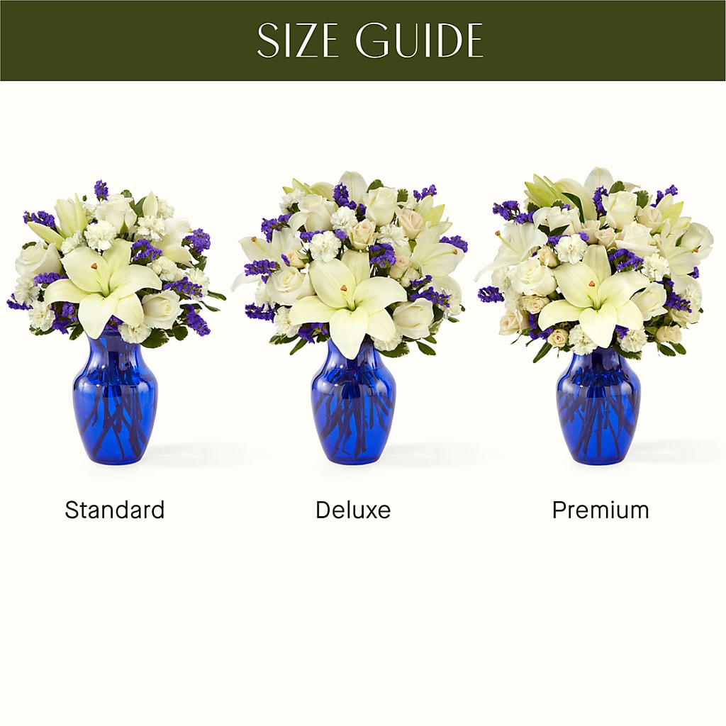 Sapphire Rush Bouquet – Elite Flowers Of Hemet, Hemet CA
