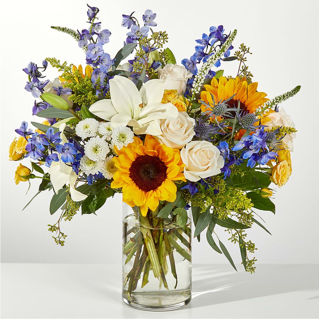 Wonderfully Sunny Bouquet – Elite Flowers Of Hemet, Hemet CA