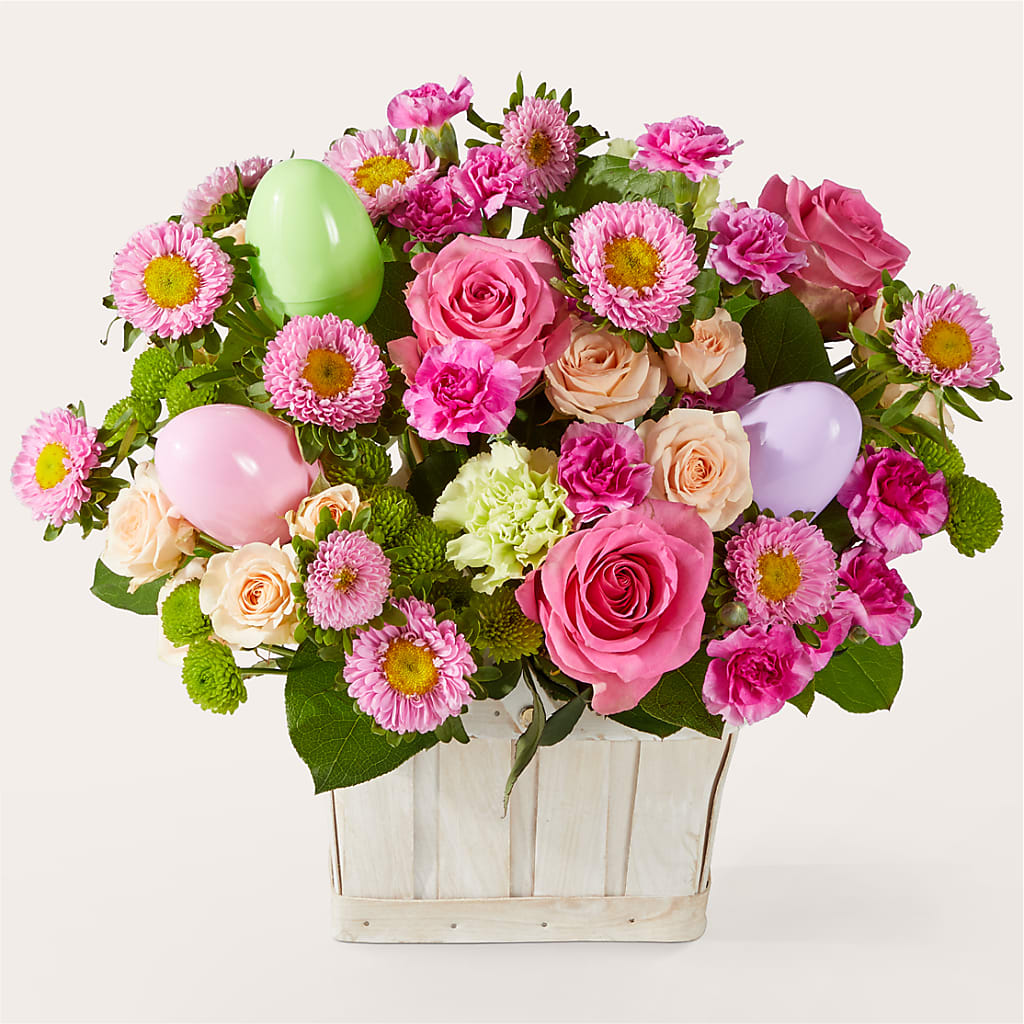 Get Eggcited Basket – Elite Flowers Of Hemet, Hemet CA