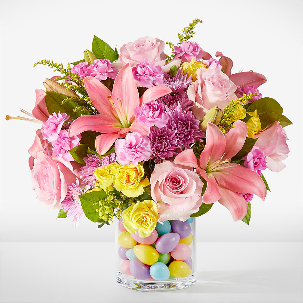 Easter Egg Hunt Bouquet – Elite Flowers Of Hemet, Hemet CA
