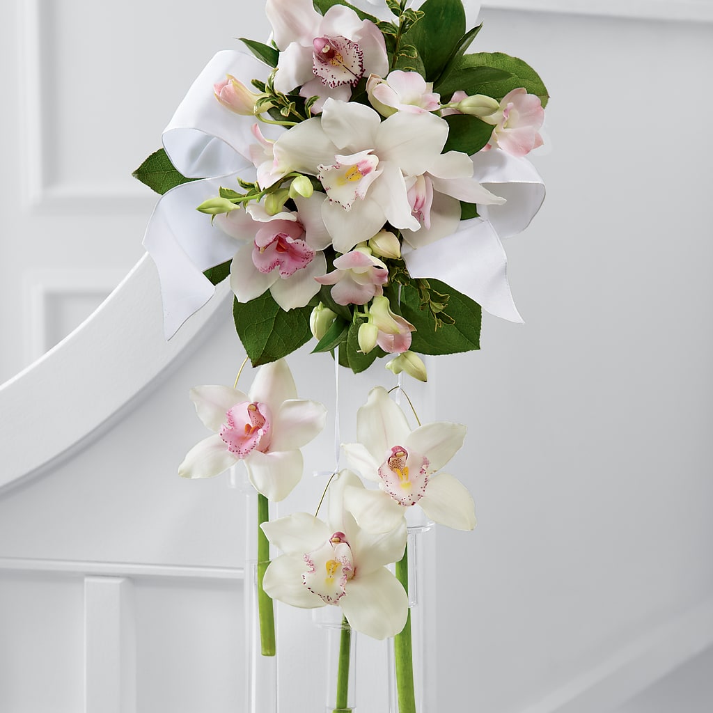 Perfect Entrance Pew Arrangement – Elite Flowers Of Hemet, Hemet CA