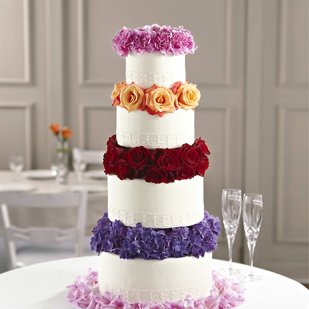 Infinite Love Cake Décor – Elite Flowers Of Hemet, Hemet CA