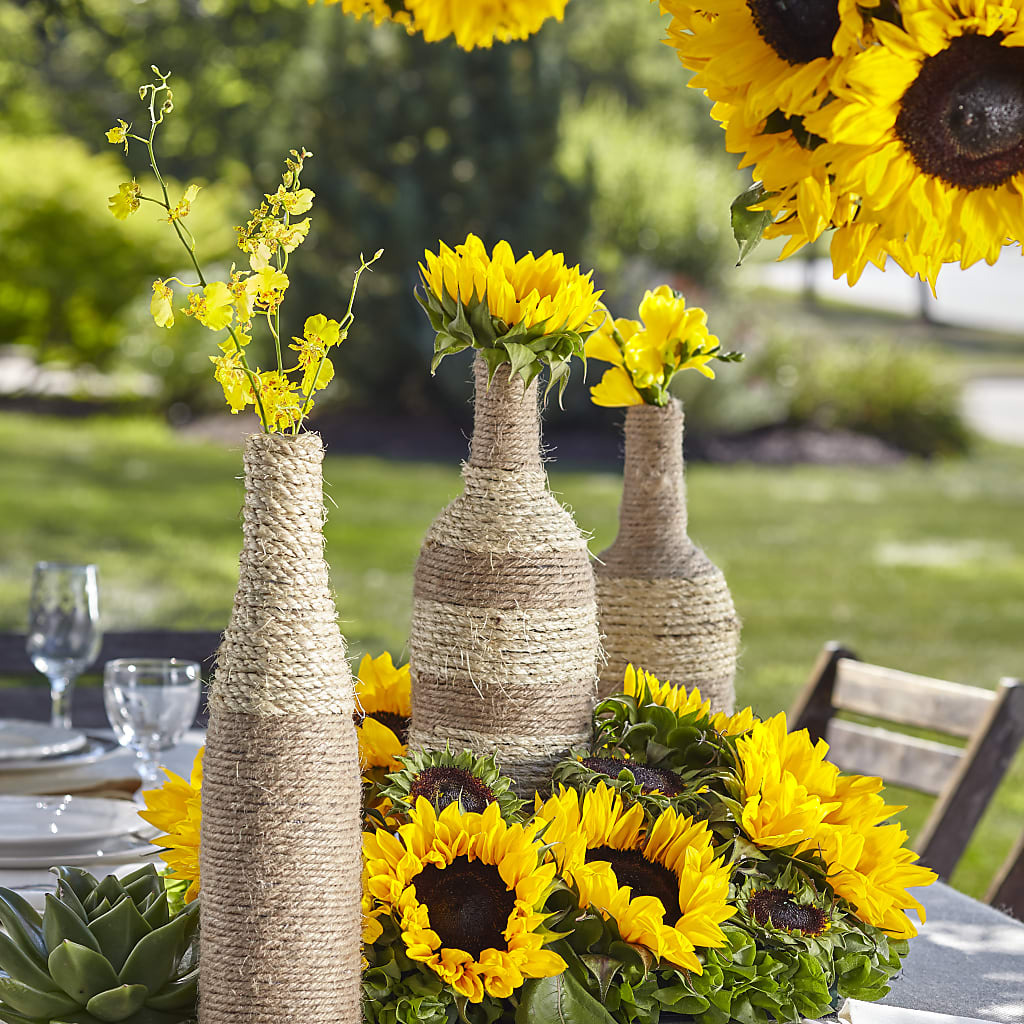 Sublime Garden Centerpiece – Elite Flowers Of Hemet, Hemet CA