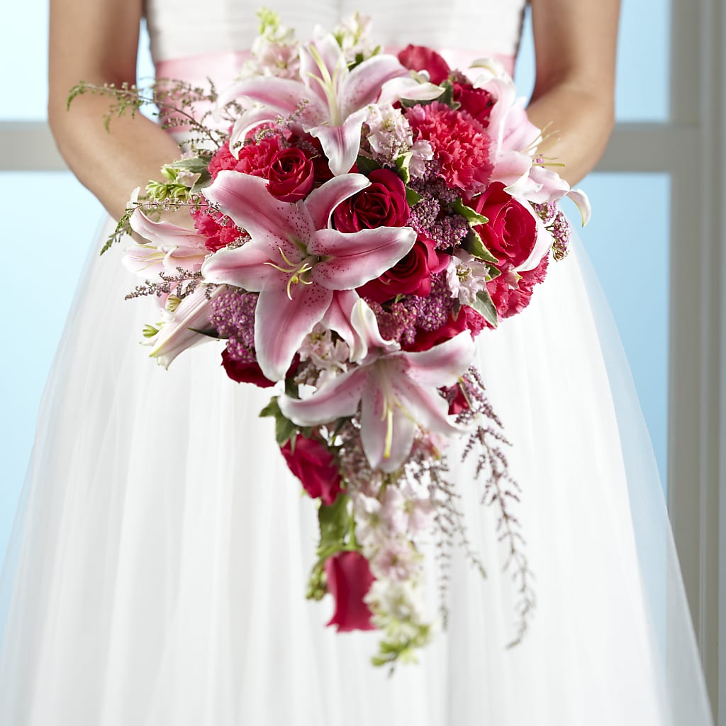 Lily & Rose Bouquet – Elite Flowers Of Hemet, Hemet CA