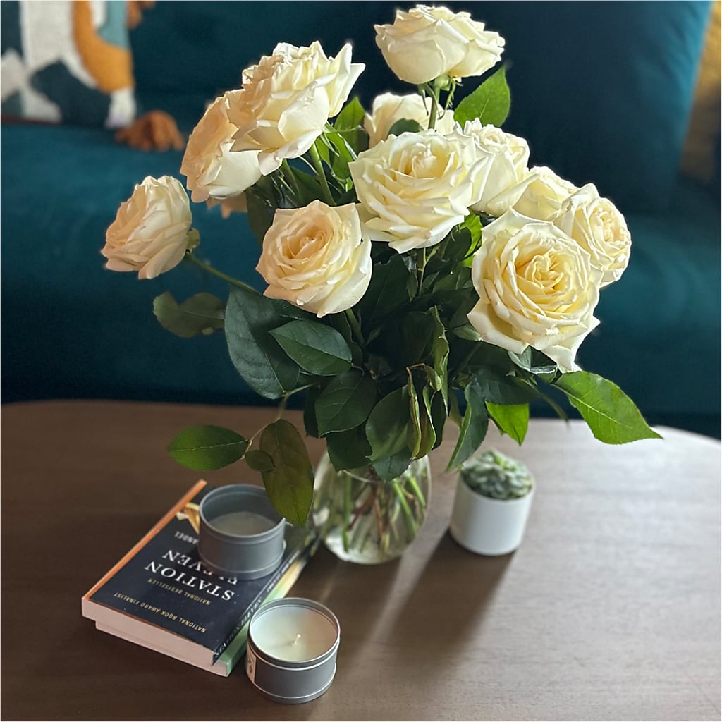 Long Stem Yellow Rose Bouquet –  Elite Flowers Of Hemet, Hemet CA