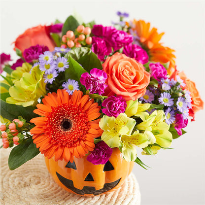 Tricks & Treats Pumpkin –  Elite Flowers Of Hemet, Hemet CA