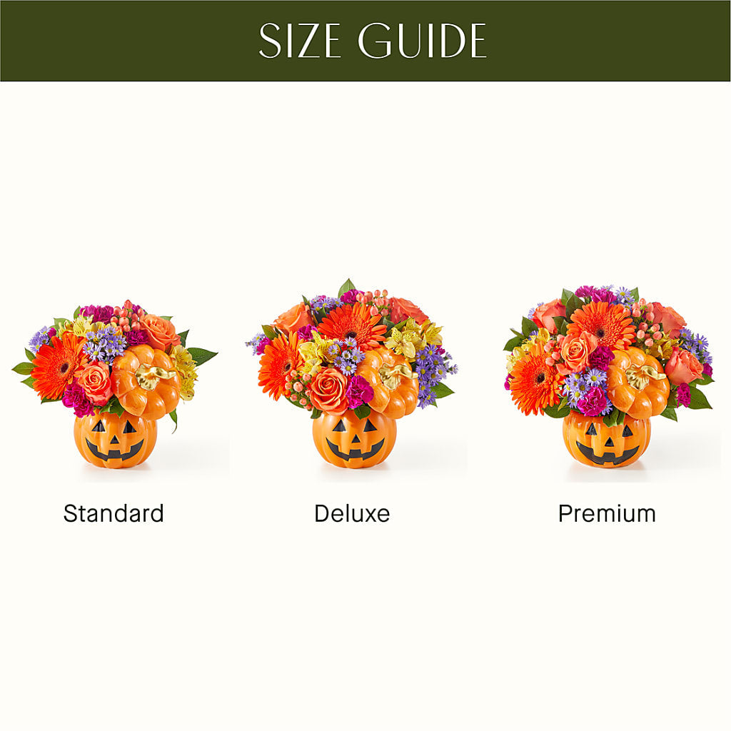Tricks & Treats Pumpkin –  Elite Flowers Of Hemet, Hemet CA