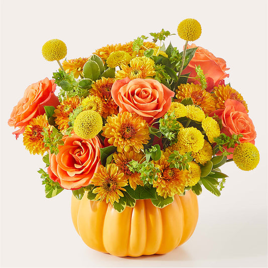 Gourdgeous Pumpkin –  Elite Flowers Of Hemet, Hemet CA