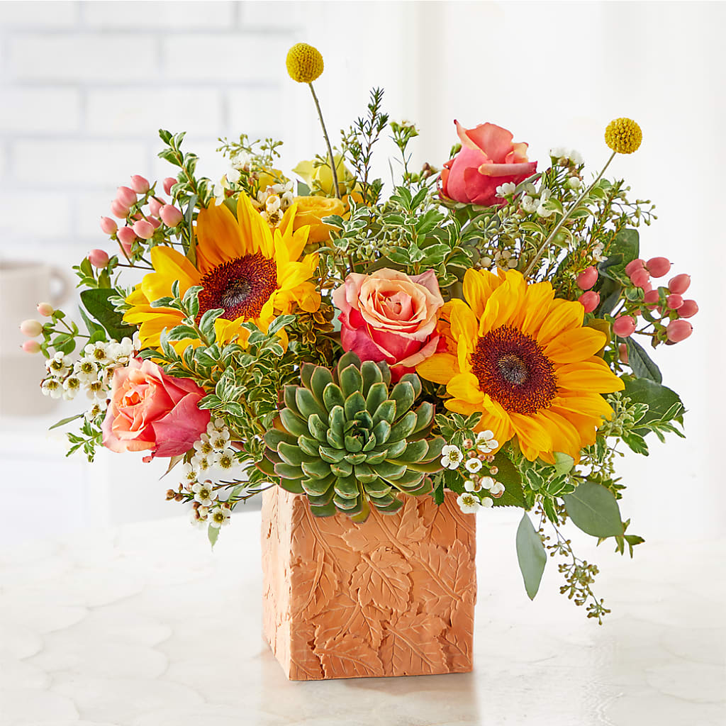 Sunflower Season Bouquet –  Elite Flowers Of Hemet, Hemet CA