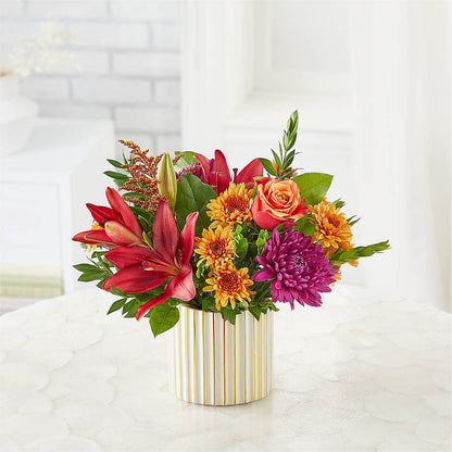 Burgundy Landscape Bouquet –  Elite Flowers Of Hemet, Hemet CA