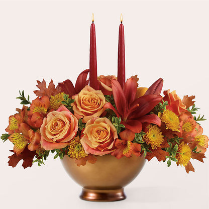 Harvest Table Centerpiece –  Elite Flowers Of Hemet, Hemet CA