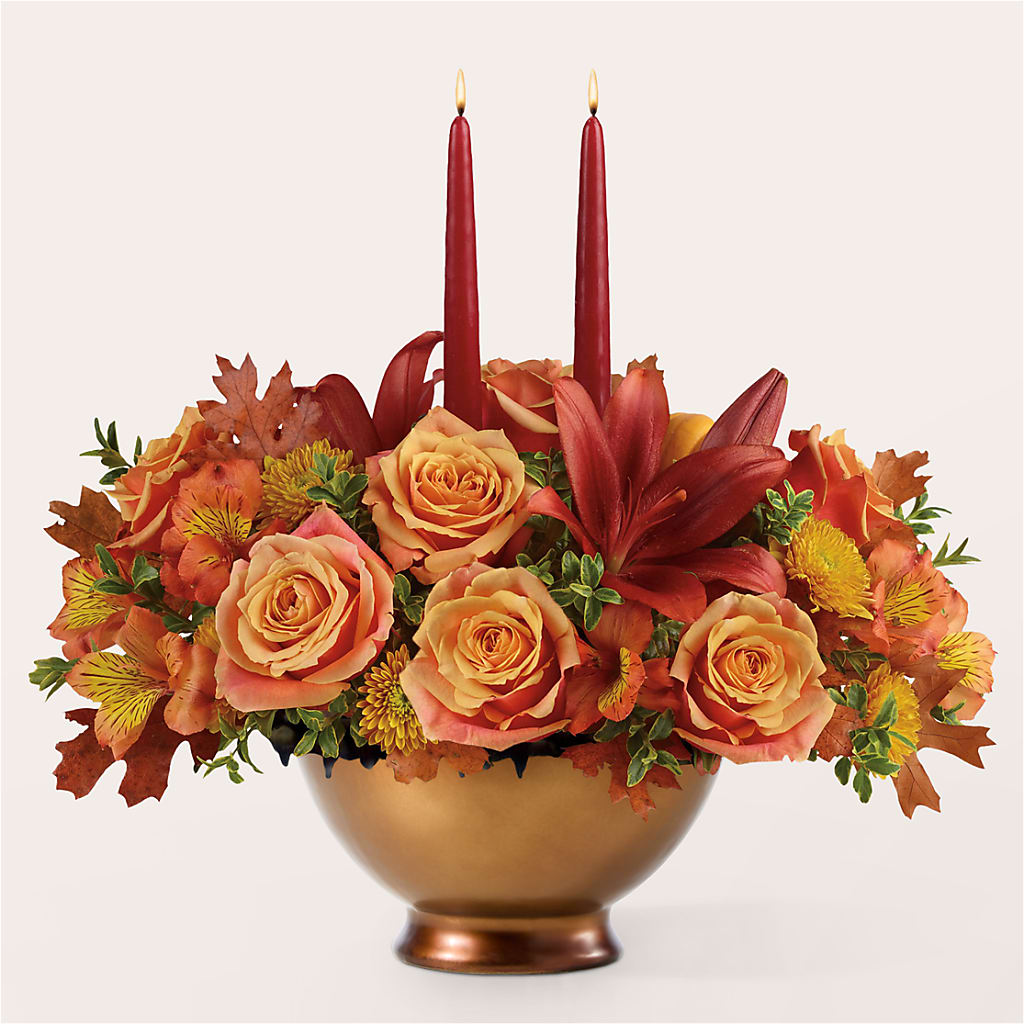Harvest Table Centerpiece –  Elite Flowers Of Hemet, Hemet CA