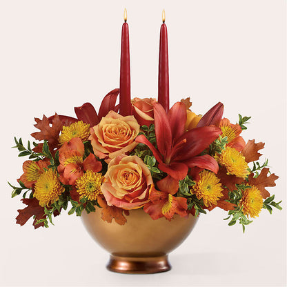Harvest Table Centerpiece –  Elite Flowers Of Hemet, Hemet CA