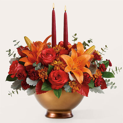 Fruits of Fall Centerpiece –  Elite Flowers Of Hemet, Hemet CA