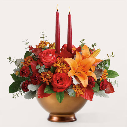 Fruits of Fall Centerpiece –  Elite Flowers Of Hemet, Hemet CA