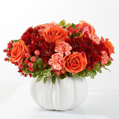 Autumn Air Pumpkin Bouquet –  Elite Flowers Of Hemet, Hemet CA
