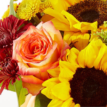Golden Gourd Pumpkin Bouquet –  Elite Flowers Of Hemet, Hemet CA
