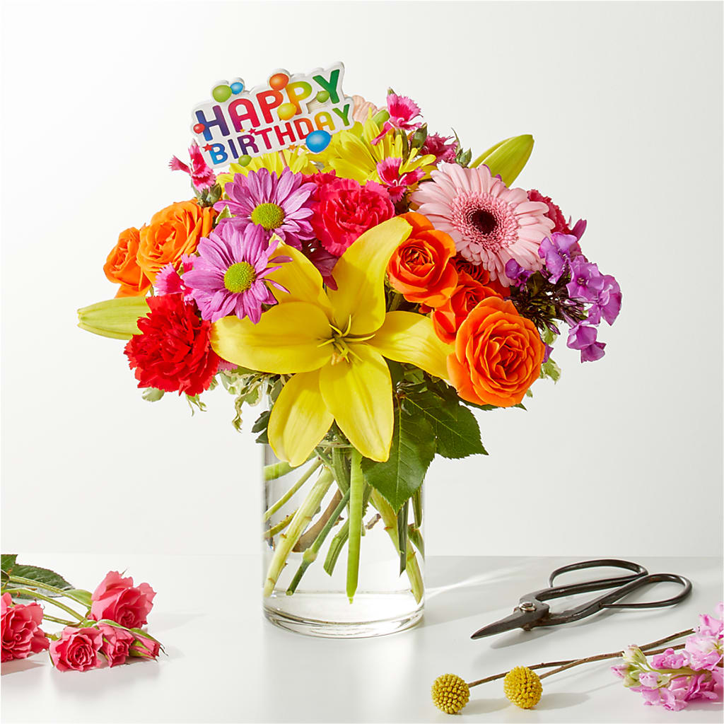 Cue the Confetti - A Florist Original –  Elite Flowers Of Hemet, Hemet CA