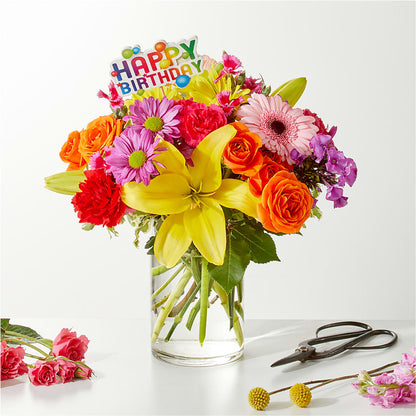 Cue the Confetti - A Florist Original –  Elite Flowers Of Hemet, Hemet CA