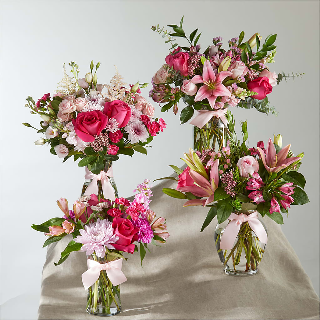Pink Ribbon - A Florist Original –  Elite Flowers Of Hemet, Hemet CA
