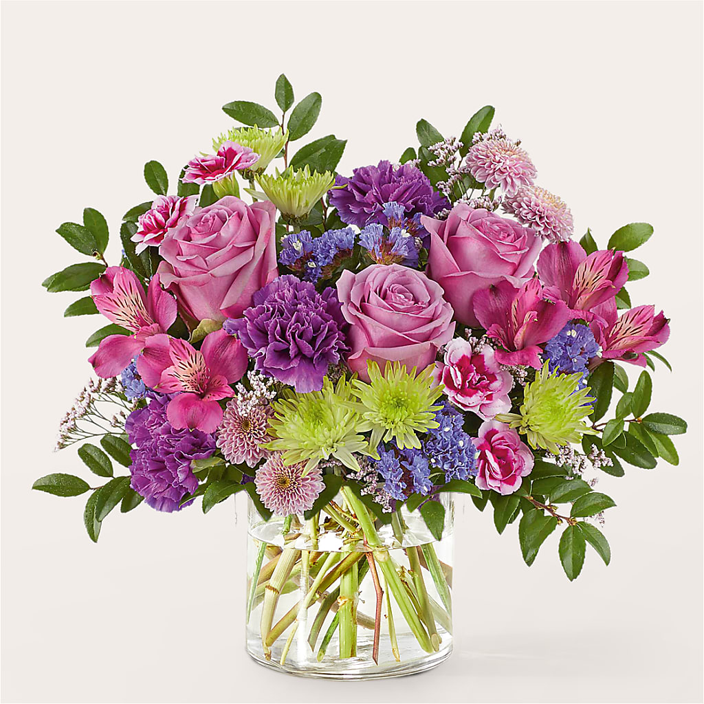 Glass Half Full Bouquet –  Elite Flowers Of Hemet, Hemet CA