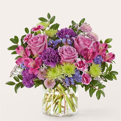 Glass Half Full Bouquet –  Elite Flowers Of Hemet, Hemet CA