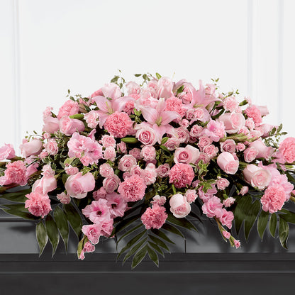 Garden of Comfort Casket Spray (Standard) –  Elite Flowers Of Hemet, Hemet CA