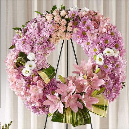 Gift of Warmth Wreath –  Elite Flowers Of Hemet, Hemet CA
