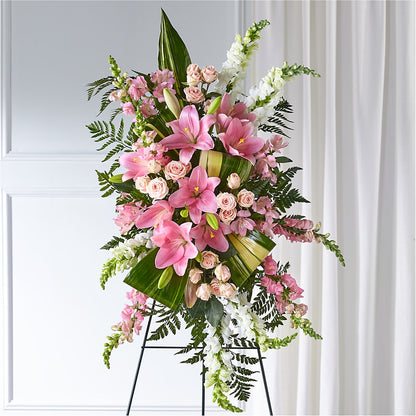 Elegant Embrace Standing Spray –  Elite Flowers Of Hemet, Hemet CA