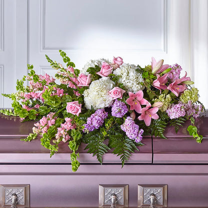 Life's Gratitude Casket Spray –  Elite Flowers Of Hemet, Hemet CA