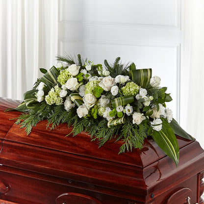 Hopeful Gesture Casket Spray –  Elite Flowers Of Hemet, Hemet CA
